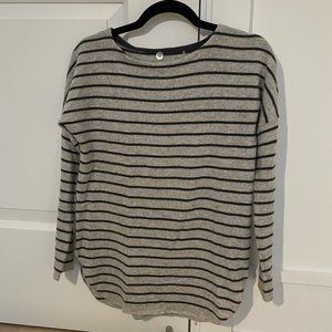 Margaret O'leary Cashmere Striped Sweater